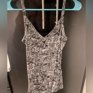 Printed tank top